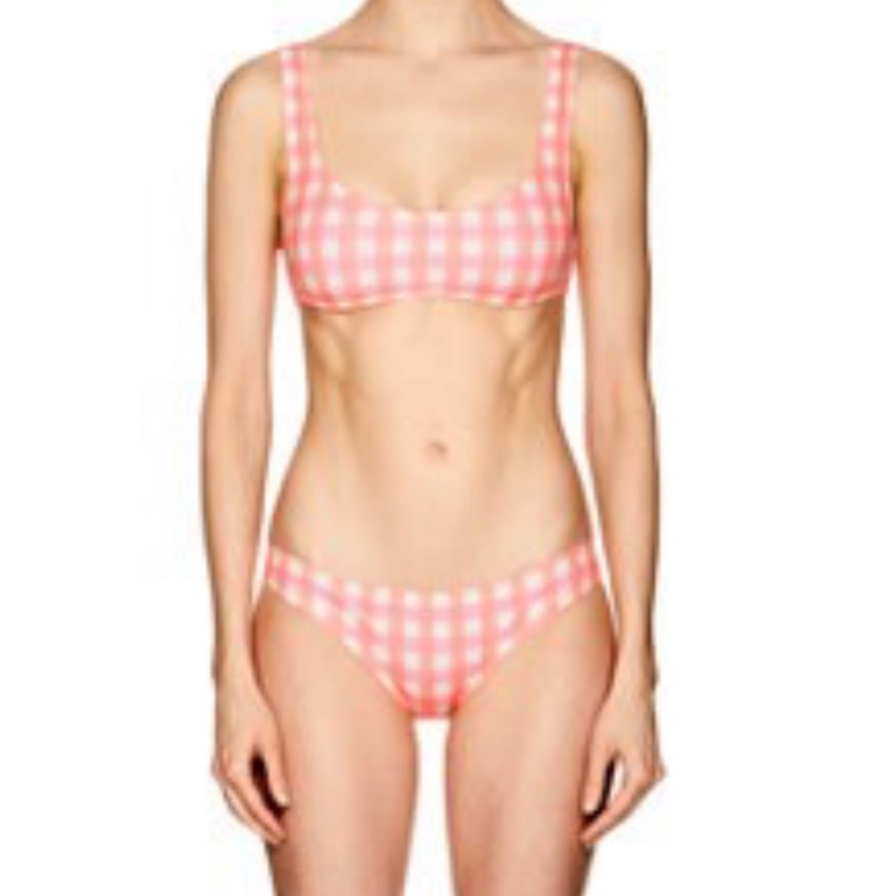 Solid and Striped Bikini top